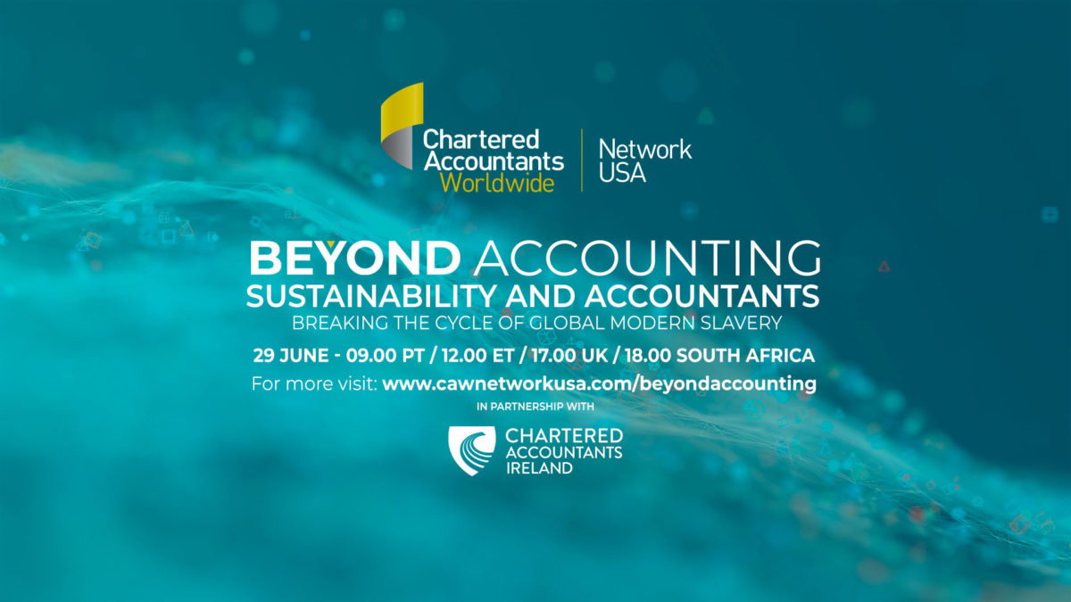 Beyond Accounting – Sustainability and Accountants: Breaking the cycle of modern slavery