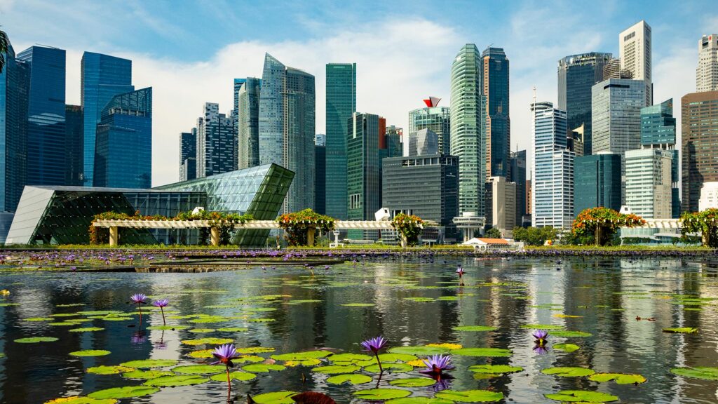 singapore city skyline