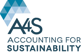 Accounting for Sustainability (A4S) Accounting for Sustainability (A4S) Logo