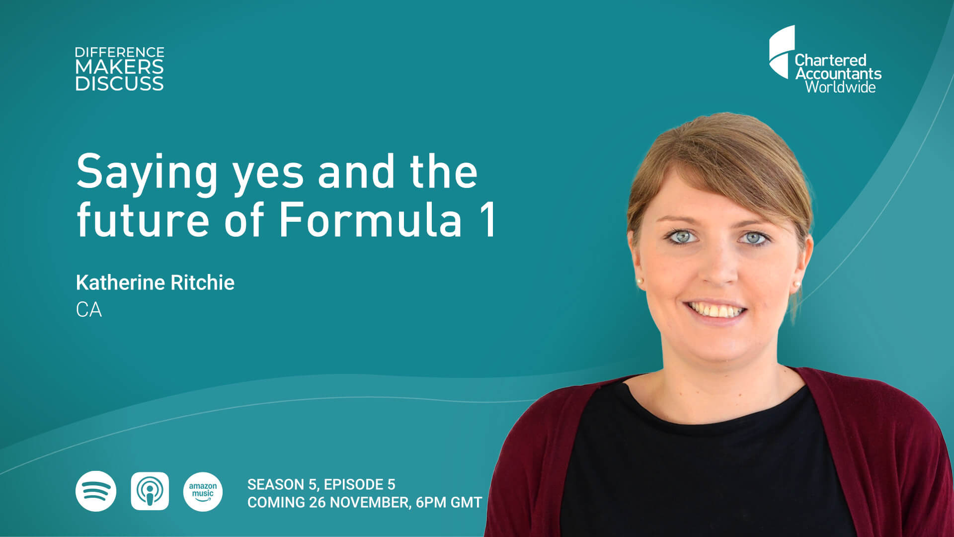 Katherine Ritchie - Saying "yes", and the future of Formula One